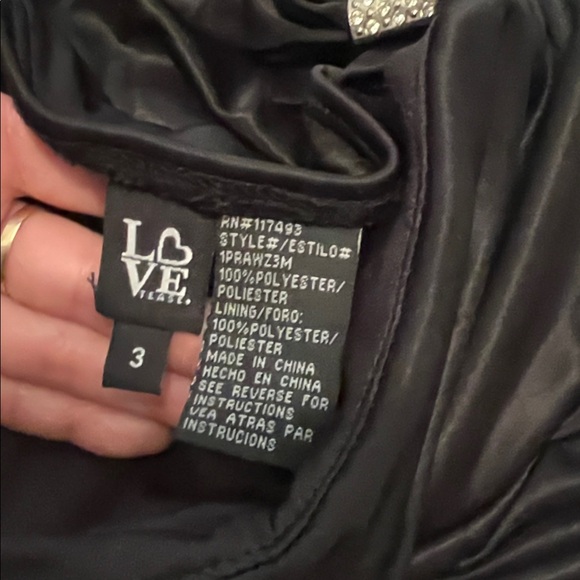 # 0783+ Elegant Black Sleeveless Dress - Picture 6 of 7